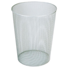 Корзина BRAUBERG Germanium, 9 л серебристый