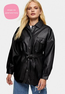 Куртка кожаная Topshop