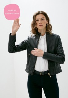 Куртка кожаная Trussardi Jeans