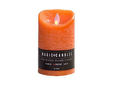 Светодиодная свеча Peha Magic Мерцающая 7.5x12.5cm Orange MB-20200
