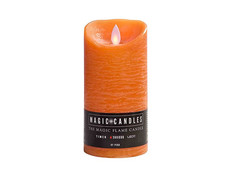 Светодиодная свеча Peha Magic Мерцающая 7.5x15cm Orange MB-20201