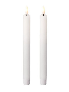 Светодиодная свеча Kaemingk Живая душа 2шт White 485281/172141