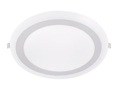 Светильник In Home RLP-BL 24W 230V 4000K 1440Lm 245mm IP20 с подсветкой White 4690612032986