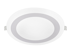 Светильник In Home RLP-BL 16W 230V 4000K 960Lm 195mm IP20 с подсветкой White 4690612032979