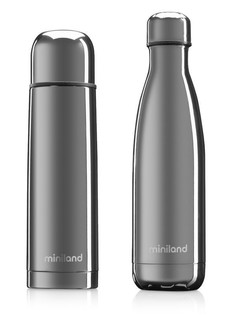 Термос Miniland MyBaby&Me 2шт 500ml Silver 89258