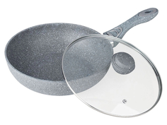 Сковорода Bekker Вок Silver Marble 28cm BK-7909