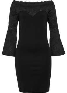 Платье с кружевом Bonprix