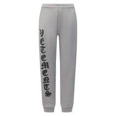 Хлопковые джоггеры Vetements