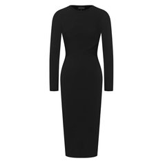 Платье из вискозы Emporio Armani
