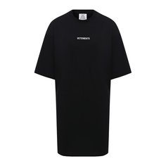 Хлопковая футболка Vetements