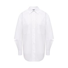 Хлопковая рубашка MSGM