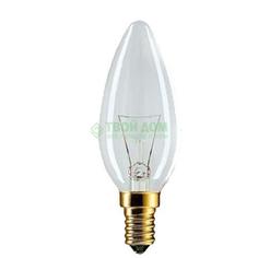 Philips Лампа накаливания B35 40W E14 230V свеча CL