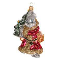 Фигурка Irena Зайка с елкой (90203)