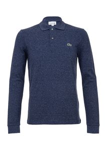 Футболка поло из хлопка с длинными рукавами Lacoste