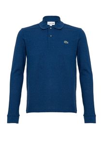 Футболка поло из хлопка с длинными рукавами Lacoste