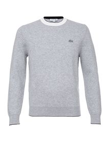 Джемпер из хлопка с круглым вырезом Lacoste
