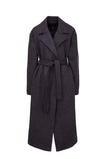 Двубортное пальто с поясом Vero Moda