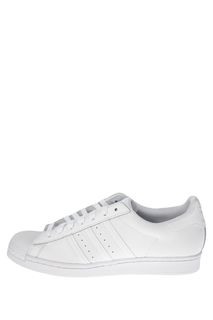 Кожаные кеды белого цвета Superstar Adidas Originals