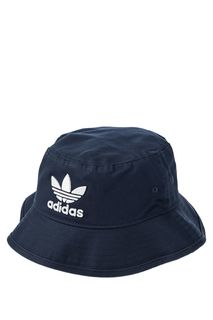 Панама из хлопка с объемной вышивкой Adidas Originals