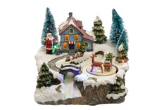 Декоративный светильник Зимний домик Hoff