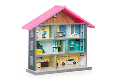 Кукольный домик-стеллаж MiMi Hoff