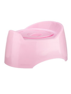 Горшок детский Альтернатива Малышок с крышкой, розовый Alternativa
