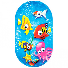 Коврик для ванны PondoKids Рыбки