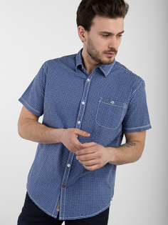 Рубашка мужская Timezone SQ63513 синяя L