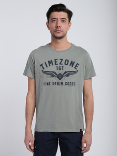 Футболка мужская Timezone SQ63516 зеленая L