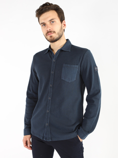 Рубашка мужская Timezone SQ65292 синяя XL