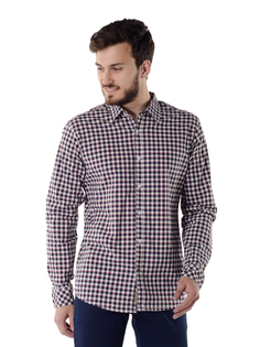 Рубашка мужская Timezone SQ62113 красная 3XL