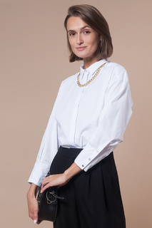 Блуза женская Vilatte D29.685 белая 52