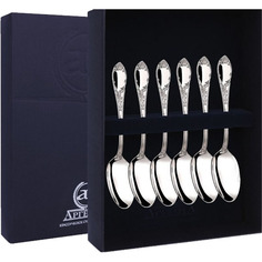 Набор кофейной ложки "Престиж" (6 предметов) АргентА