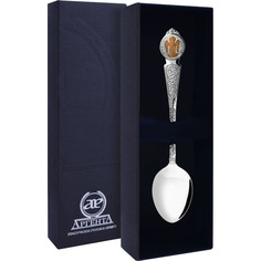 Ложка "Ангел-Хранитель" с позолотой АргентА