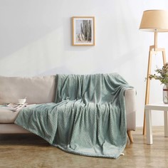 Плед Sofi De MarkO Пл-К2З-160х220 Каролина (зеленая) 160х220