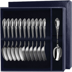 Набор десертный "Престиж" (12 предметов ложка + Вилка) АргентА