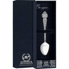 Ложка "Казанская Божья Матерь" с чернением АргентА