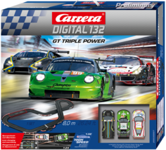 Автотрек Carrera Digital 132 GT Triple Power