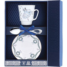 Набор чайный "Майская - Жизель" 3 пр.+ футляр АргентА