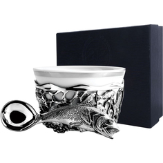 Набор для специй "Рыба" с чернением АргентА