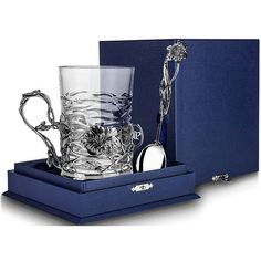 Набор для чая АргентА "Настурция" в футляре