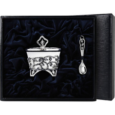 Солонка "Листопад" №2 с черный АргентА