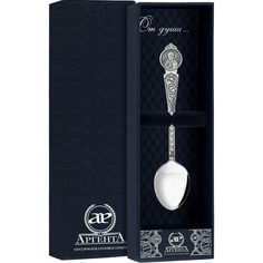 Ложка "Николай Чудотворец" с чернением АргентА