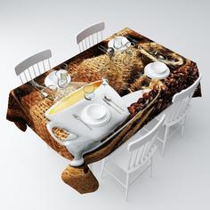 Скатерть Капучино, размер: 145 х 220 Сирень