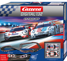 Автотрек Carrera Digital 132 GT Face Off