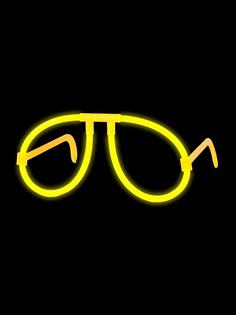 Светящиеся очки Феникс-Презент Желтые