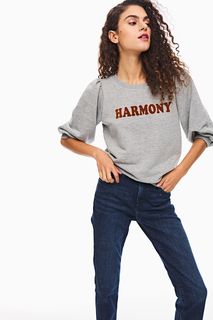 Свитшот женский Blend She 204455 серый S INT