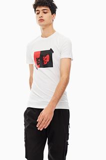 Футболка мужская Antony Morato MMKS01873-FA120001 1000 белая XL INT