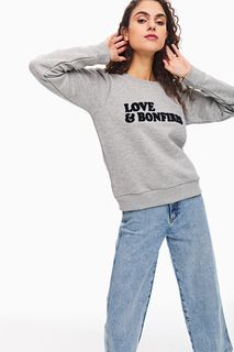 Свитшот женский Blend She 204396 серый XS INT