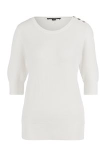 Джемпер женский COMMA 81.002.62.3296 белый 34 DE